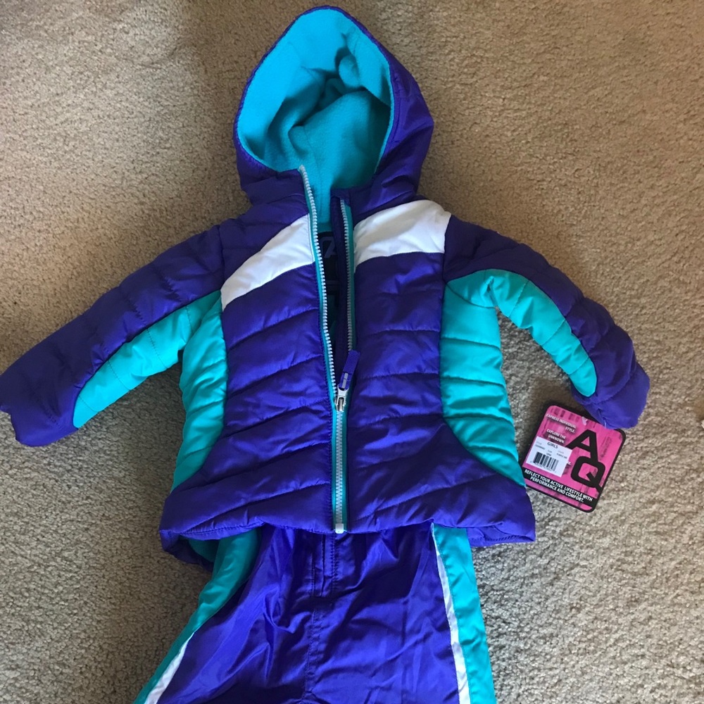 NWT toddler snow suit and winter coat